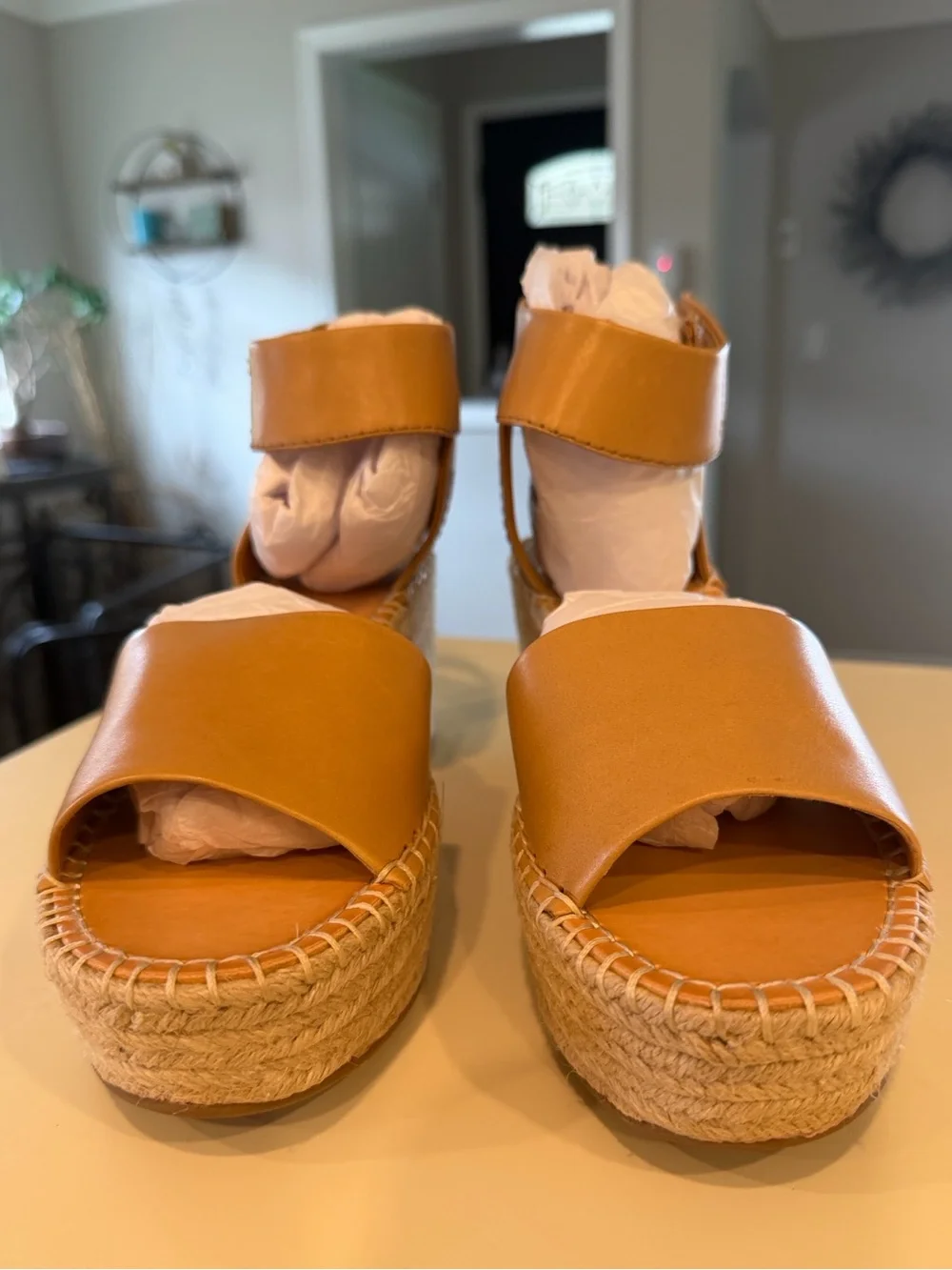 Frye platform espadrille